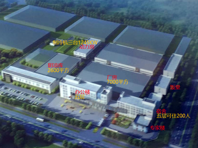 制藥廠(chǎng)公司宿舍樓食堂空調(diào)、熱水項(xiàng)目