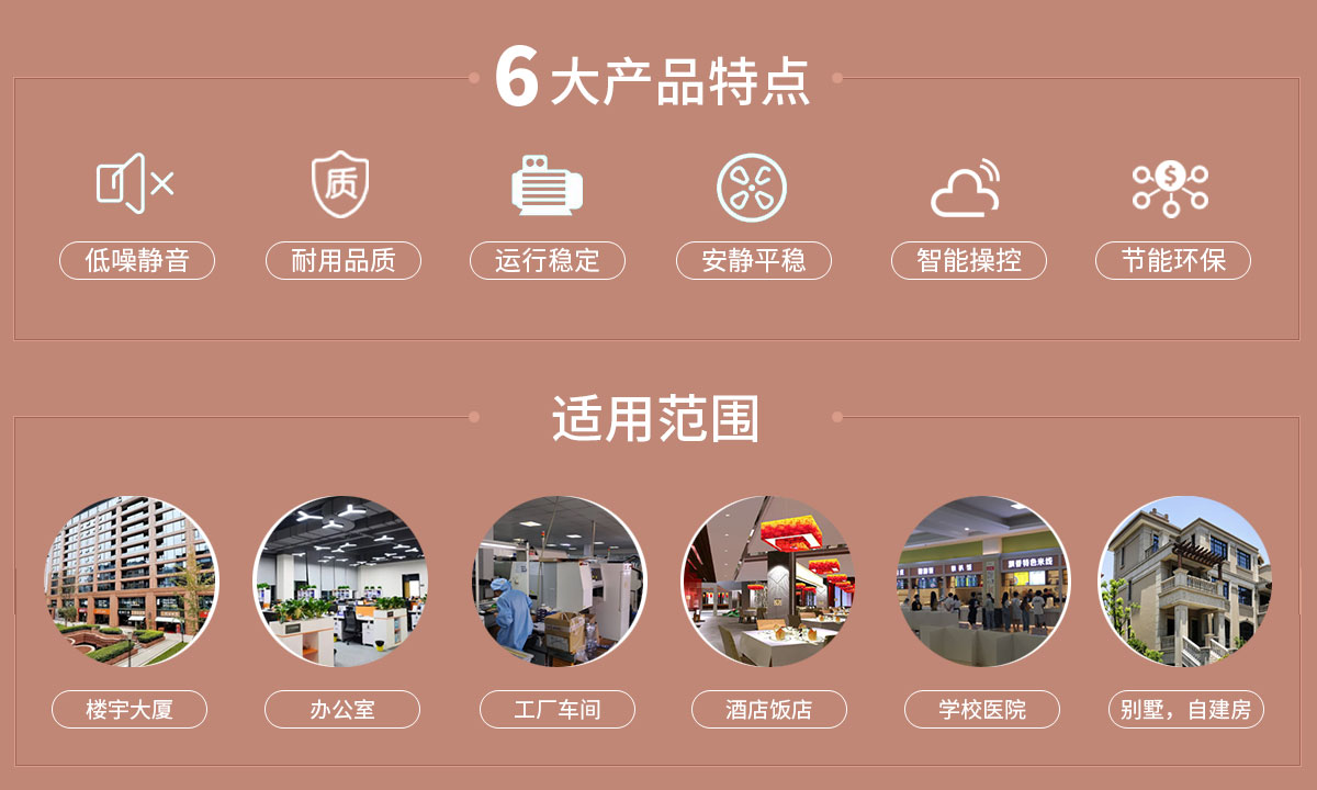 渦旋熱水機組供暖熱水用途多，噪音低  運行穩(wěn)